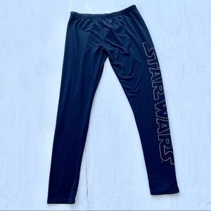 Star Wars Black Leggings Pajama Bottoms Pants Size XL